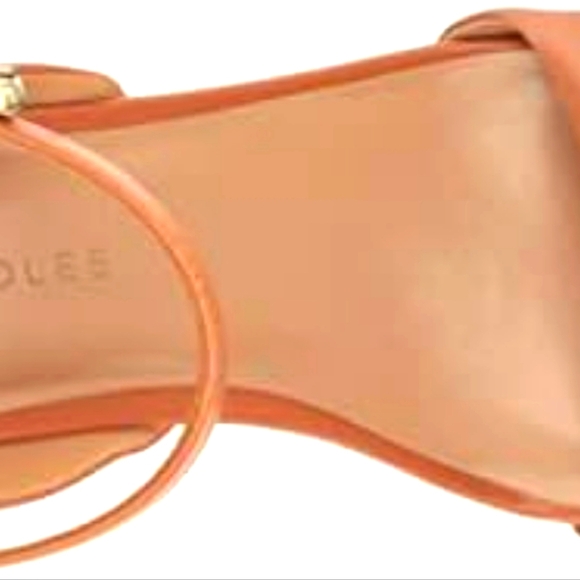 Aerosoles Woman's Wedge Sandal Tan Leather Size 7.5M - Picture 4 of 5